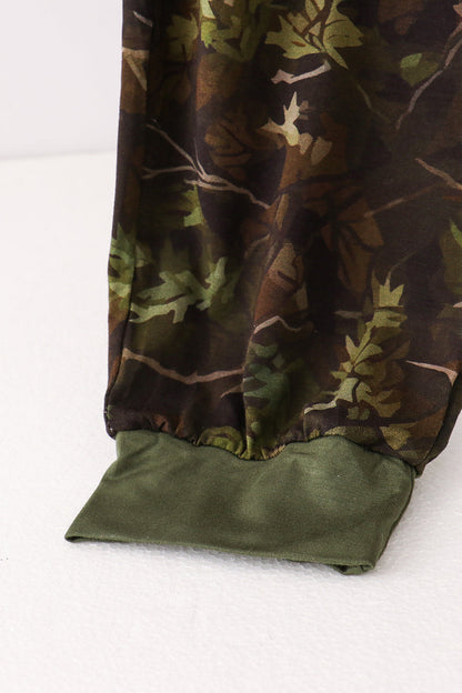 Forest Leaf Camo bamboo dad pants