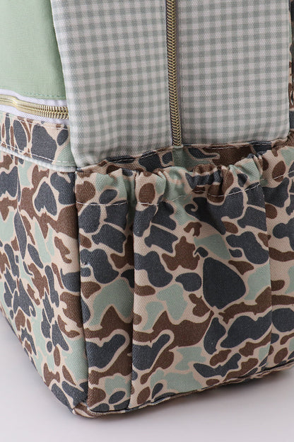 Camouflage bear print backpack - Cloudling Kids Clothing