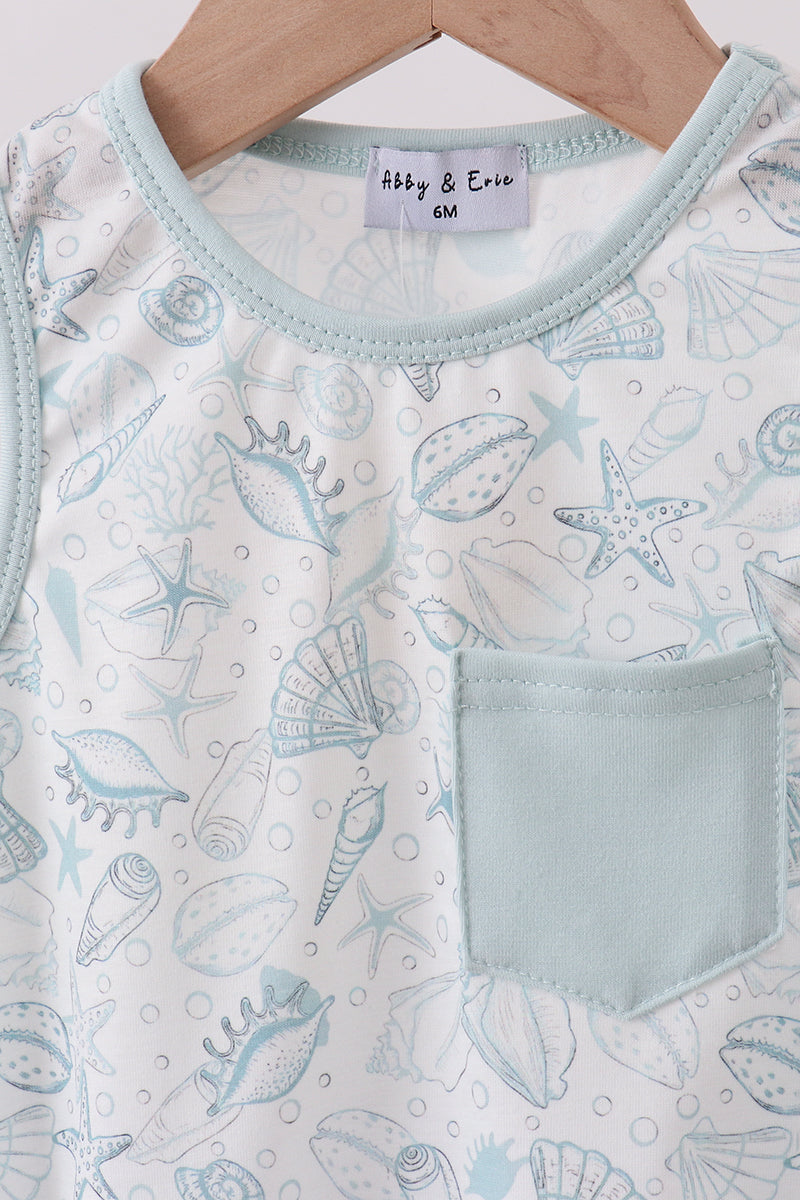 Sea shell bubble - Cloudling Kids Clothing