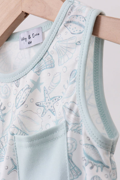 Sea shell bubble - Cloudling Kids Clothing