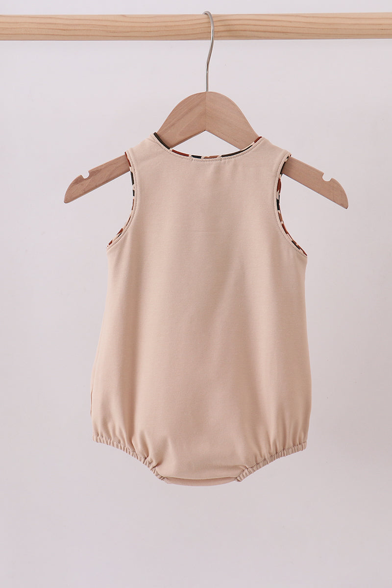 Camouflage crab applique bubble - Cloudling Kids Clothing