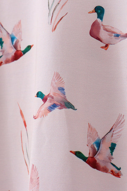 Duck bamboo pajama set - Cloudling Kids Clothing