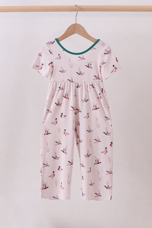 Duck bamboo jumpsuit - Cloudling Kids Clothing