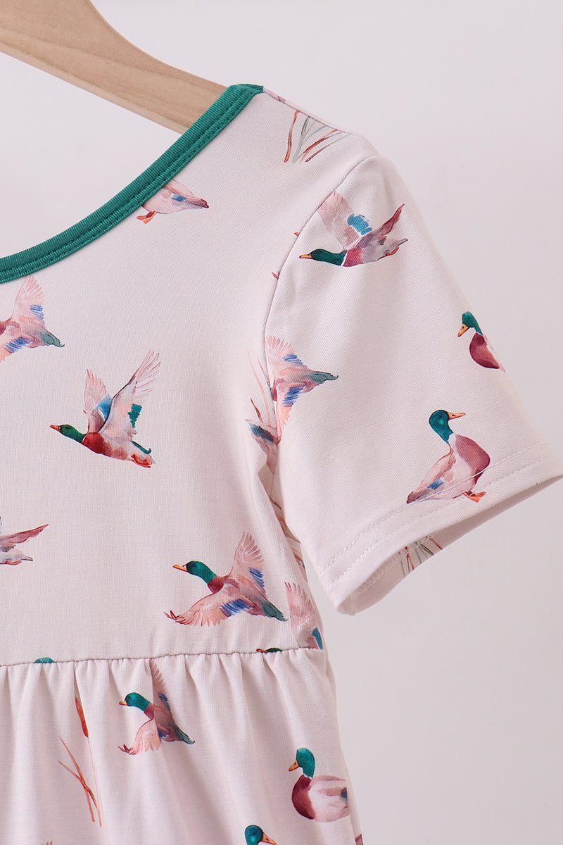 Duck bamboo jumpsuit - Cloudling Kids Clothing