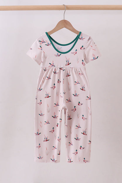 Duck bamboo jumpsuit - Cloudling Kids Clothing