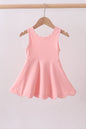 Pink scalloped active mom&me dress
