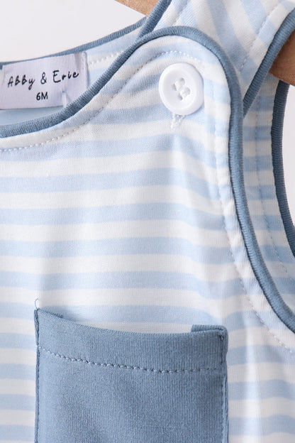 Blue Stripe Bubble