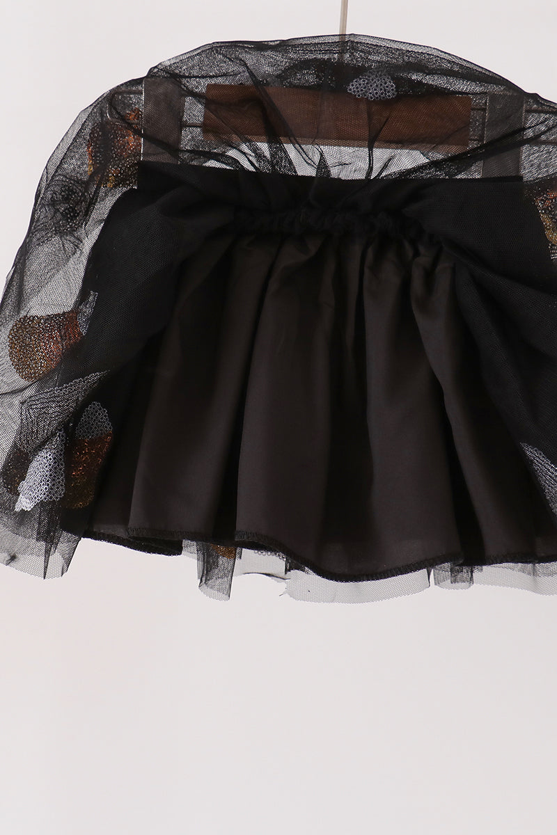 Black candy ghost sequin tutu skirts