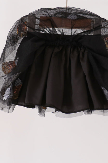 Black candy ghost sequin tutu skirts