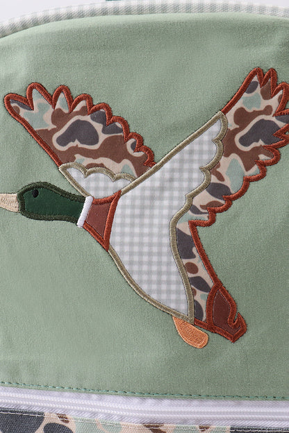 Camouflage duck print backpack - Cloudling Kids Clothing