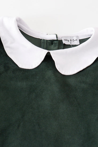 Forest velvet boy set - Cloudling Kids Clothing