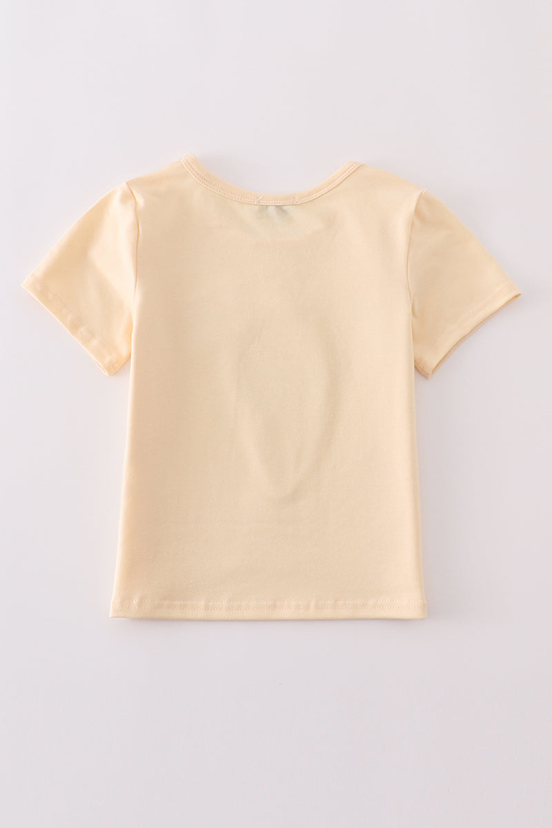 Ice cream flag sequin mom&me top - Cloudling Kids Clothing