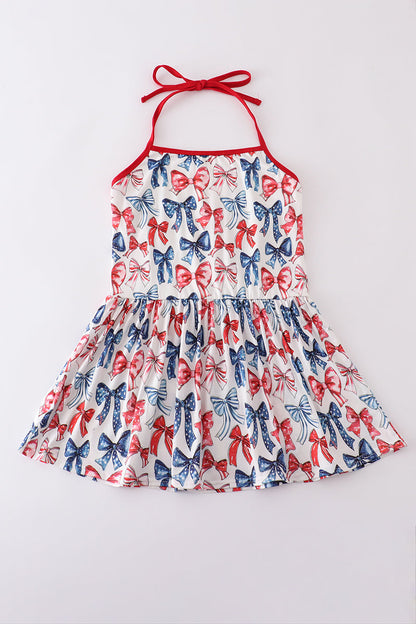 Bow print mom&me top - Cloudling Kids Clothing