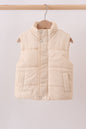 Cream mom&me puffer vest