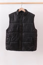 Black mom&me puffer vest