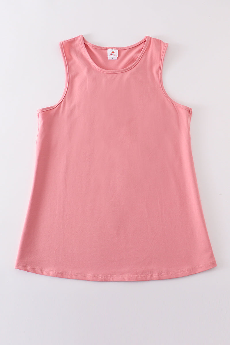 Mauve blank basic kids teens adult tank top - Cloudling Kids Clothing