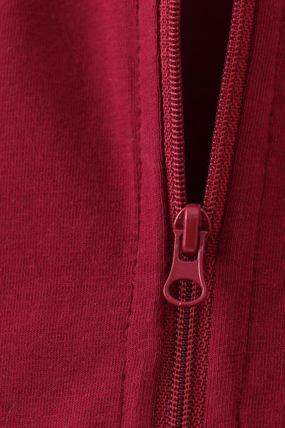 Premium Maroon Georgia bulldog embroidery vest