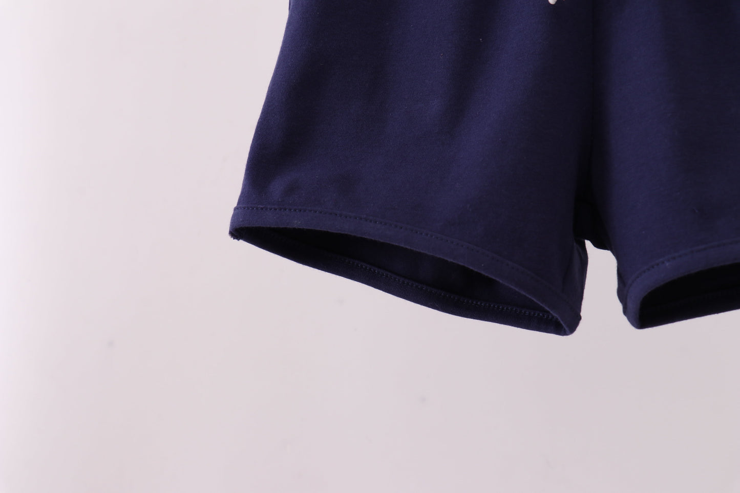 Premium Navy drawstring shorts - Cloudling Kids Clothing