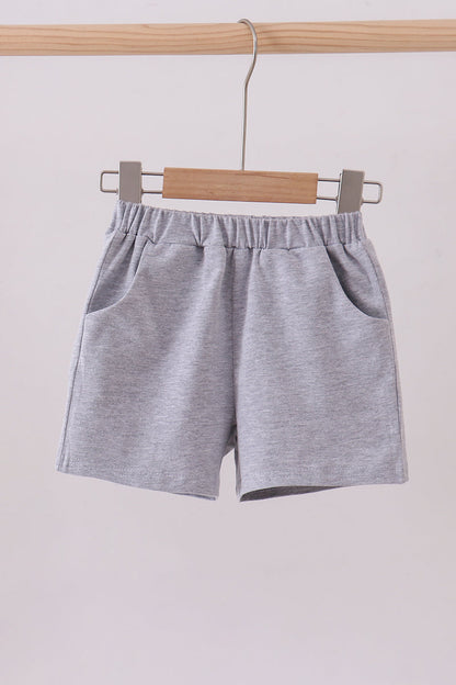 Premium Grey shorts - Cloudling Kids Clothing