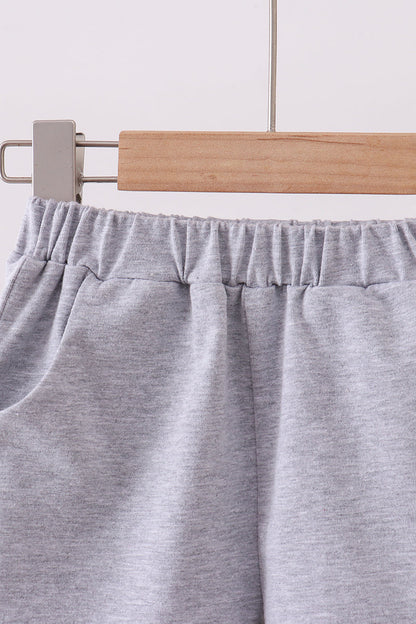Premium Grey shorts - Cloudling Kids Clothing