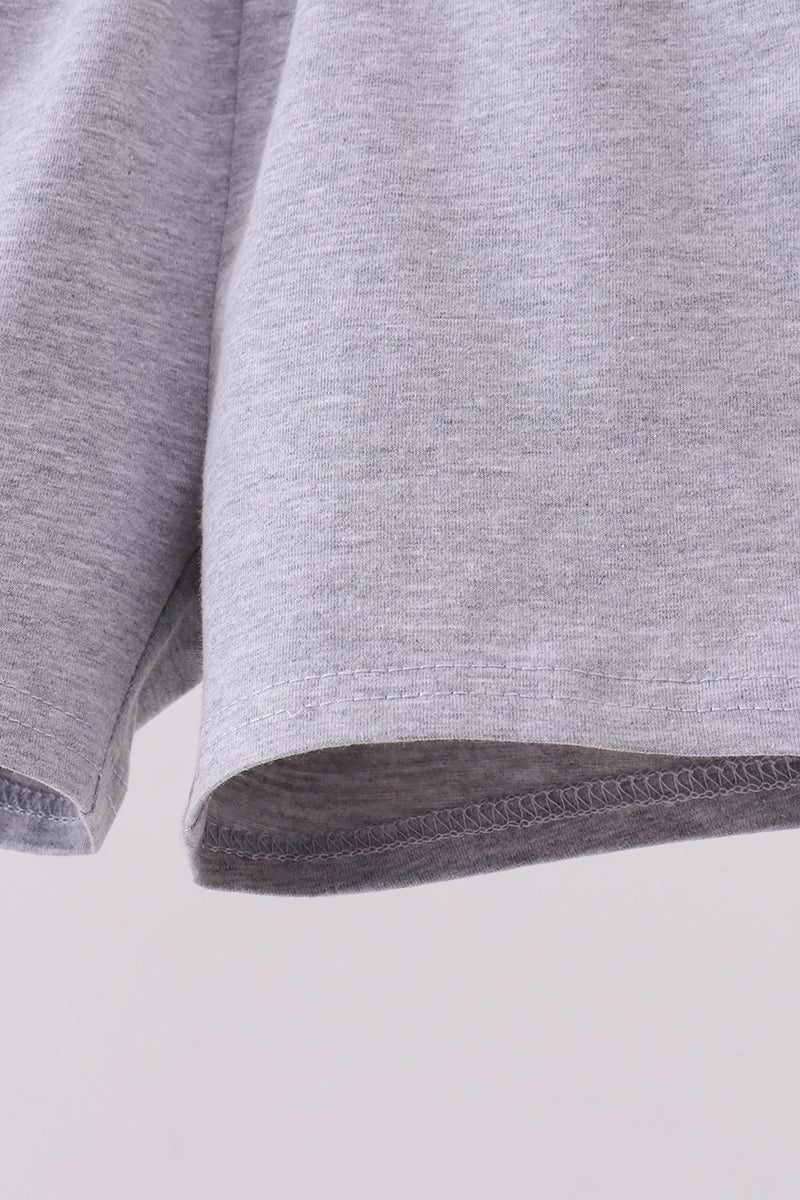 Premium Grey shorts - Cloudling Kids Clothing