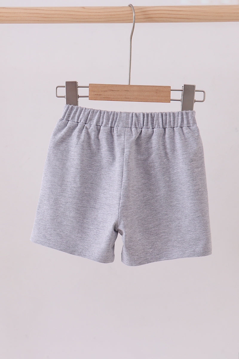 Premium Grey shorts - Cloudling Kids Clothing