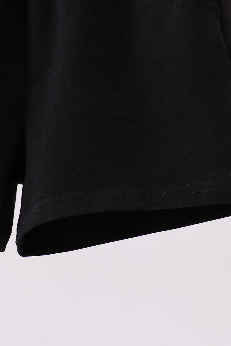 Premium Black shorts - Cloudling Kids Clothing
