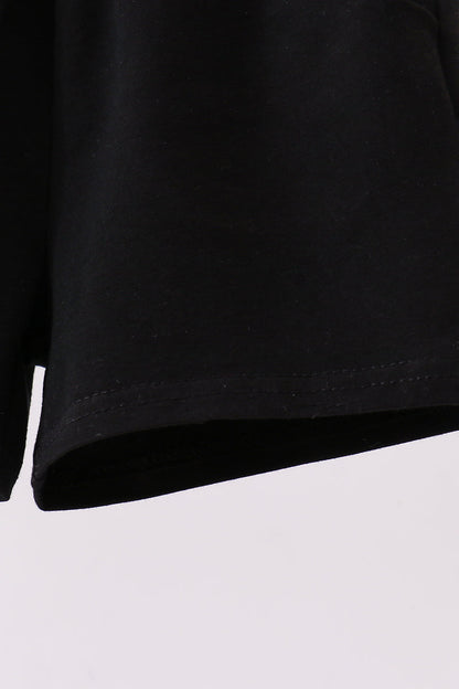 Premium Black shorts - Cloudling Kids Clothing