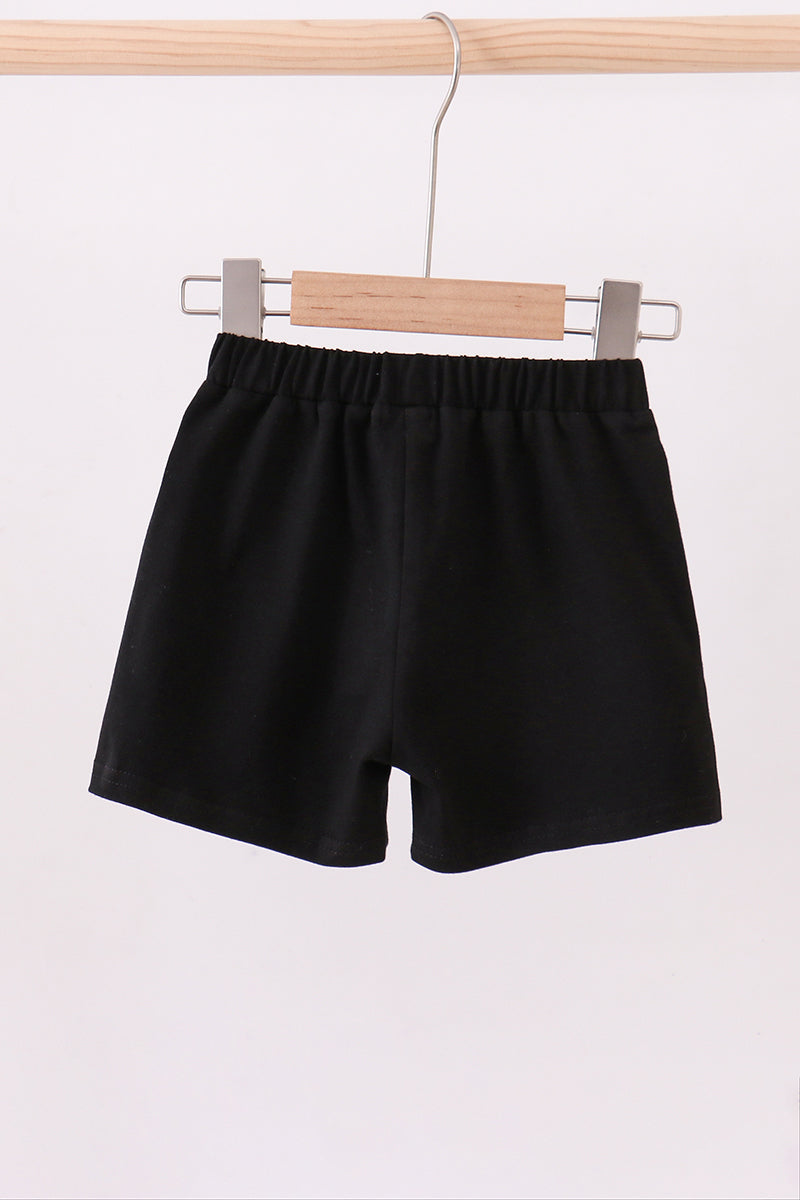 Premium Black shorts - Cloudling Kids Clothing