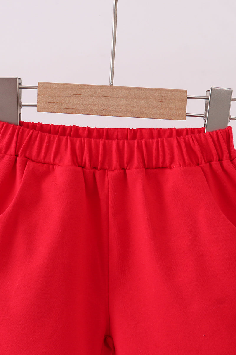 Premium Red shorts - Cloudling Kids Clothing
