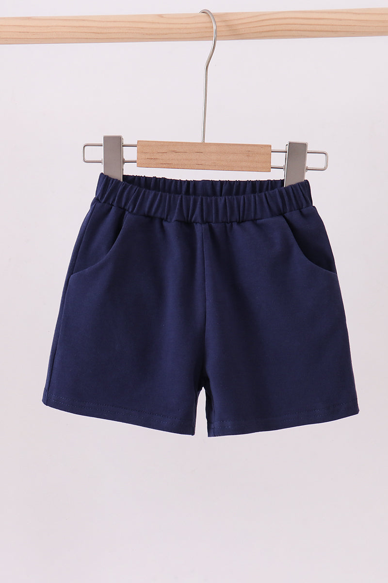 Premium Navy shorts - Cloudling Kids Clothing