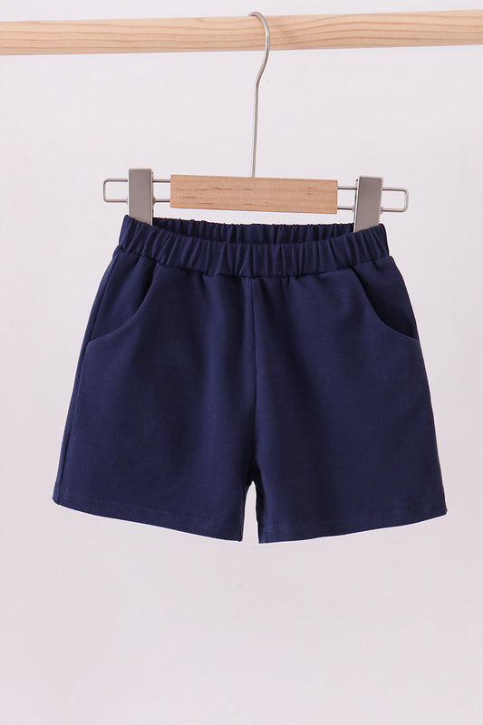 Premium Navy shorts - Cloudling Kids Clothing