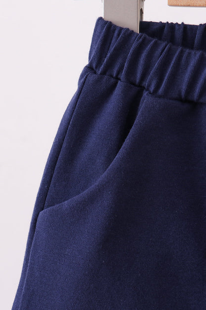 Premium Navy shorts - Cloudling Kids Clothing