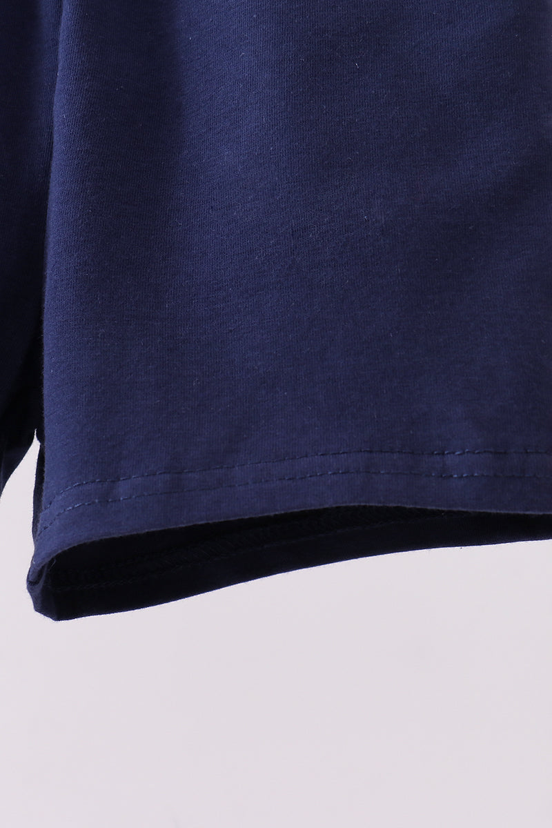 Premium Navy shorts - Cloudling Kids Clothing