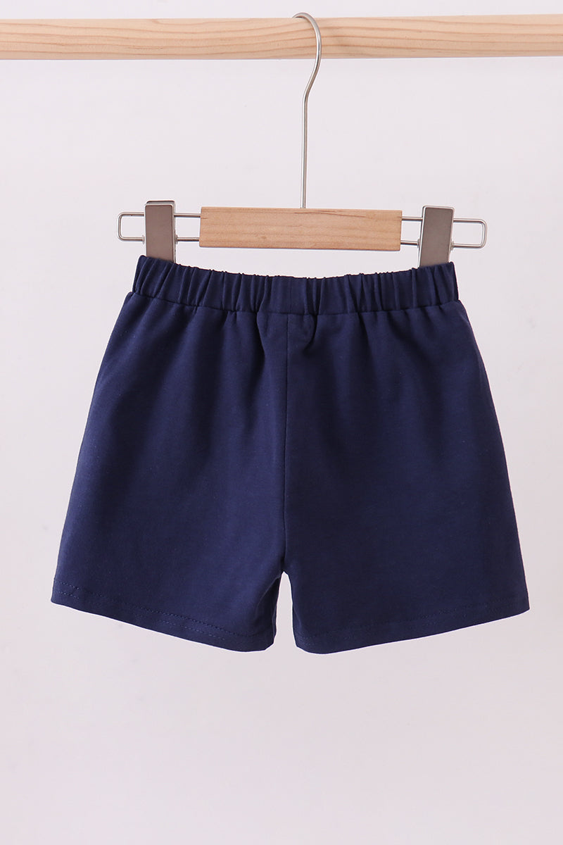 Premium Navy shorts - Cloudling Kids Clothing