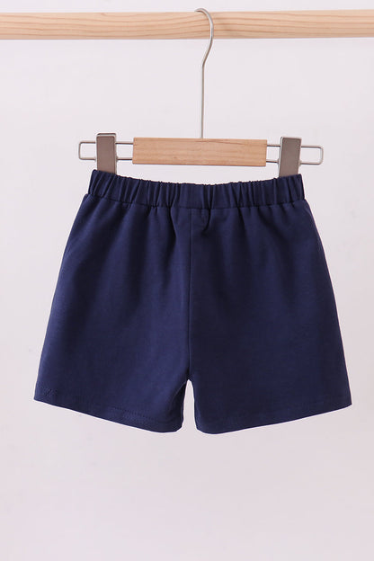Premium Navy shorts - Cloudling Kids Clothing