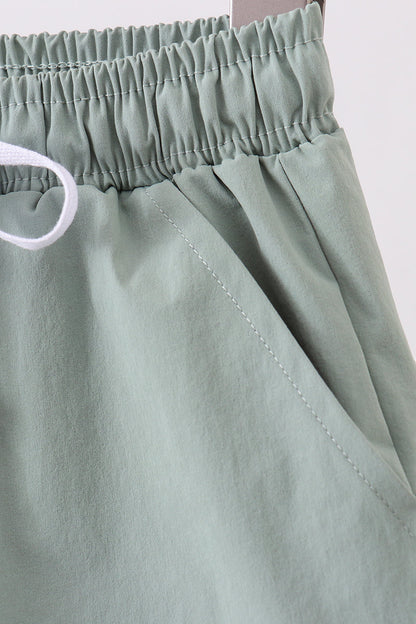 Sage pocket performance shorts - Cloudling Kids Clothing