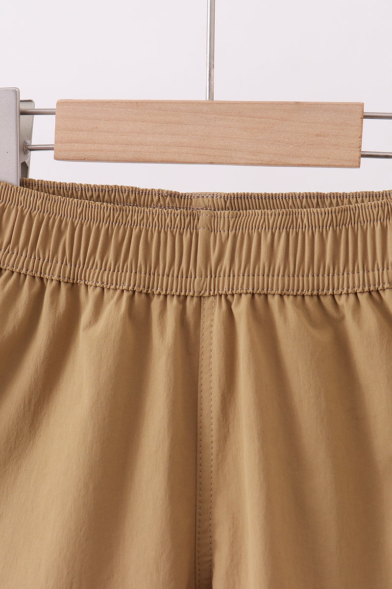 Latte everyday shorts - Cloudling Kids Clothing