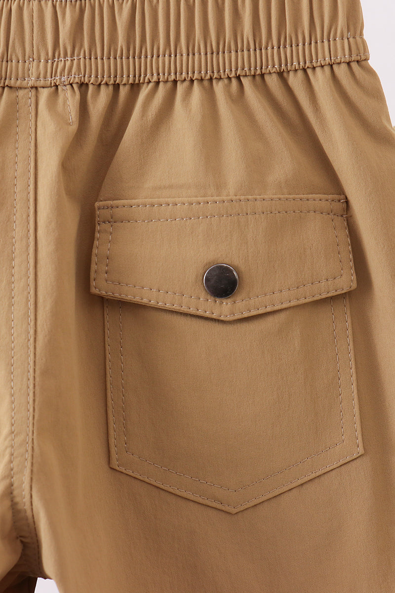 Latte everyday shorts - Cloudling Kids Clothing