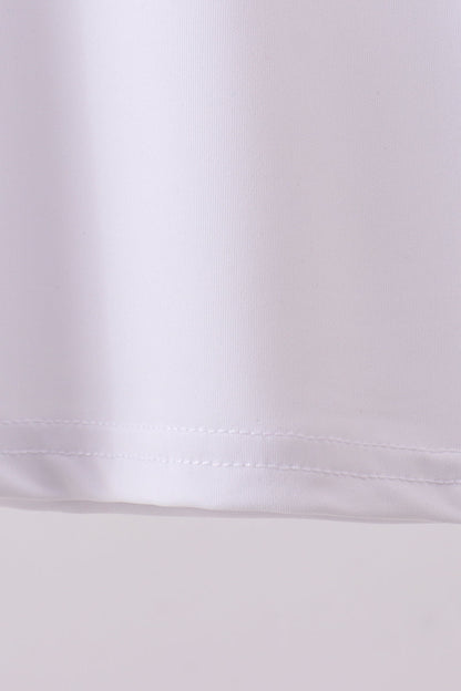 White everyday Collared Tank - Cloudling Kids Clothing