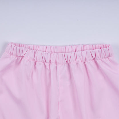 Sweet island character hand smocked ruffle pants set