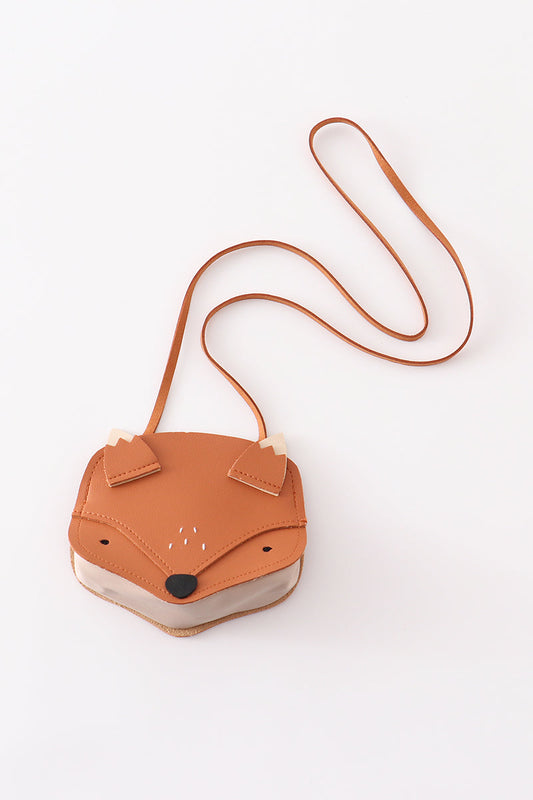 Orange fox bag - Cloudling Kids Clothing