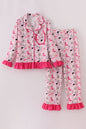 Magenta music fan mom&me pajamas set