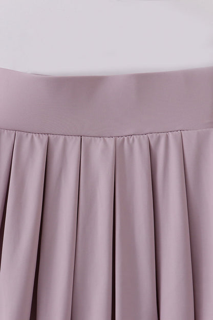 Purple yoga fabric girl skorts