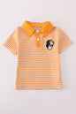 Orange tennessee applique stripe shirt - Cloudling Kids Clothing