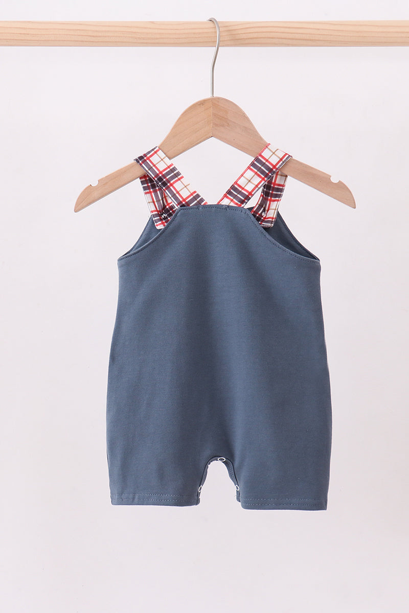 Navy puppy football applique jonjon