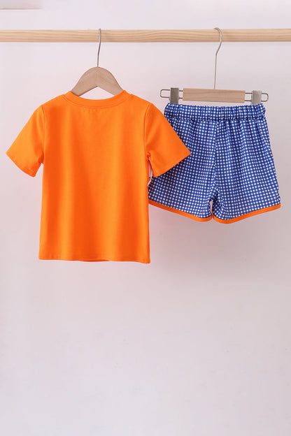 Florida Gators smocked shorts set - Cloudling Kids Clothing