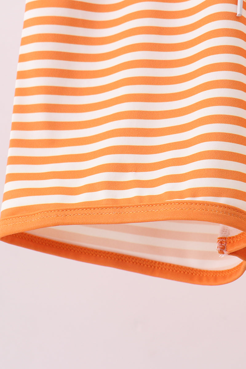 Tennessee Go vols embroidery stripe trunks - Cloudling Kids Clothing
