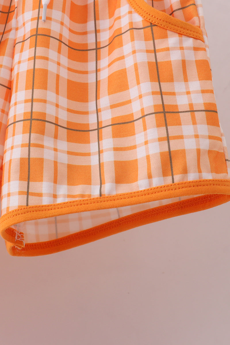 Tennessee Go vols smocked shorts set - Cloudling Kids Clothing