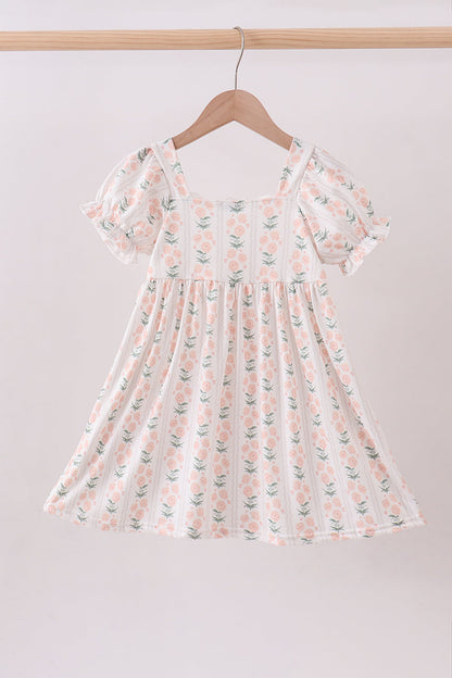 Sage floral mom&me dress - Cloudling Kids Clothing